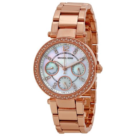 MK5616 Michael Kors Ladies Parker Rose Gold Watch 